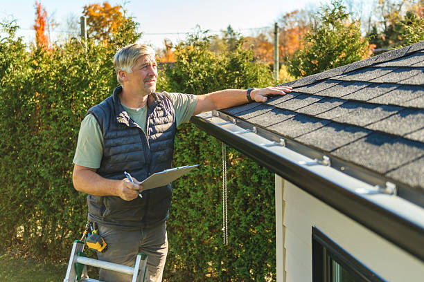 Professional Roof Leak Repair technician working in Algoma, WI